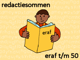 Redactiesommen eraf t/m 50 - 1