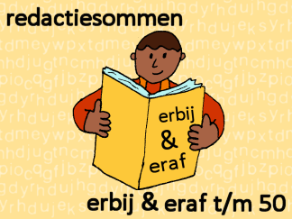 Redactiesommen erbij en eraf t/m 50 - 1