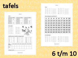 Tafels 6 t/m 10