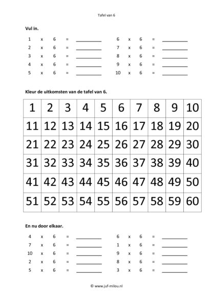 Tafels 6 t/m 10 - Afbeelding 4