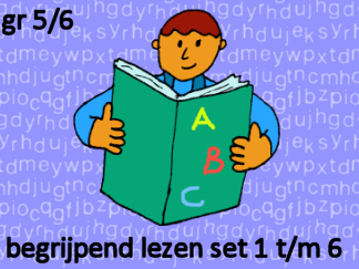 Begrijpend Lezen set 1 t/m 6