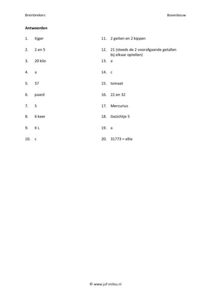 Breinbrekers - Afbeelding 5