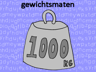 Gewichtsmaten