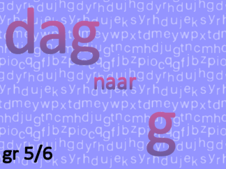 Gewichtsmaten dag naar g