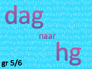 Gewichtsmaten dag naar hg