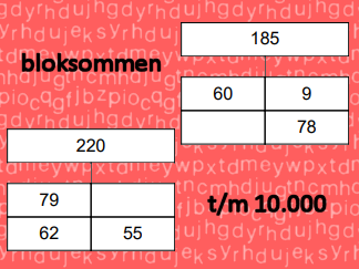 Bloksommen t/m 10.000
