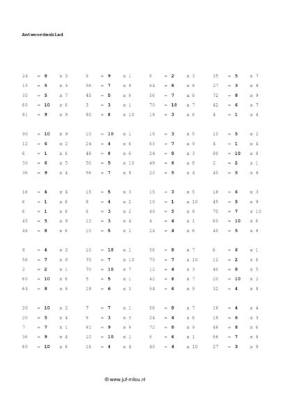 Vermenigvuldigen t/m 100 som als 4 = ? x 2 - Afbeelding 3