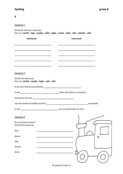Spelling set 1 t/m 6 - Afbeelding 3