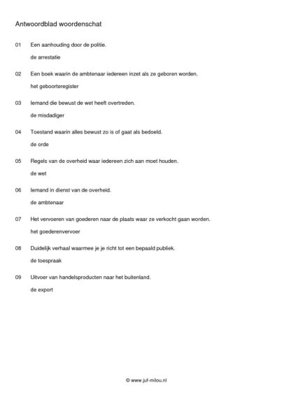 Woordenschat bestuur - Afbeelding 2