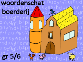 Woordenschat boerderij
