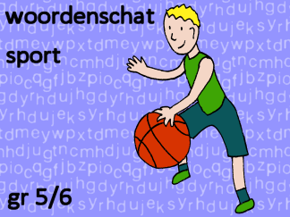 Woordenschat sport