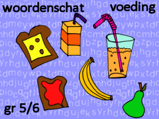 Woordenschat voeding