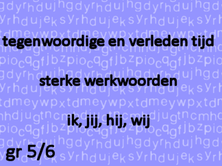 Werkwoordspelling tt-vt sw ik-jij-hij-wij
