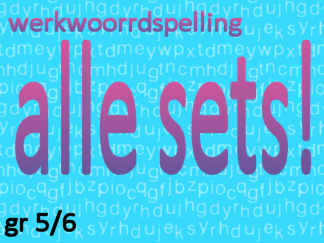 Werkwoordspelling alle sets