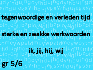 Werkwoordspelling tt-vt sw-zw ik-jij-hij-wij