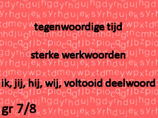 Werkwoordspelling tt sw ik-jij-hij-wij-vd