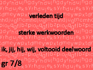 Werkwoordspelling vt sw ik-jij-hij-wij-vd