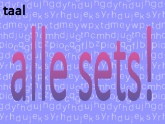Taal - alle sets