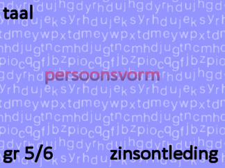 Zinsontleding - pv