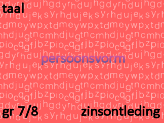 Zinsontleding - pv