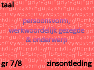 Zinsontleding - pv, wwg, ond