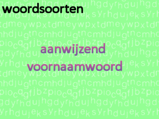 Woordsoorten - avnw