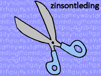 Zinsontleding