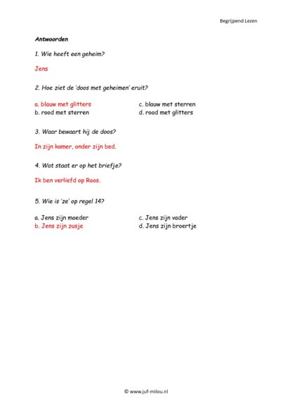 Begrijpend Lezen 5 - Afbeelding 3