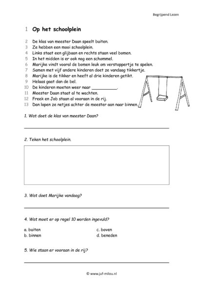 Begrijpend Lezen 7 - Afbeelding 2