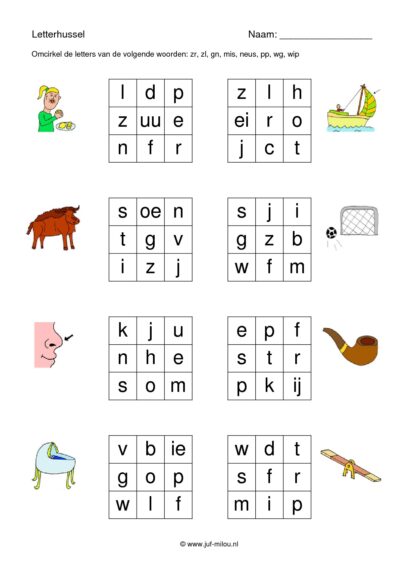 Letterhussel 3 letters (zonder woord) - Afbeelding 4