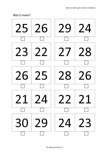 Meer, minder en evenveel - Afbeelding 2