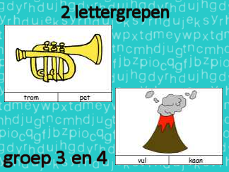 Lettergrepen (2 lettergrepen)