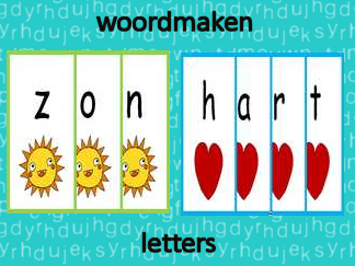 Woordmaken letters