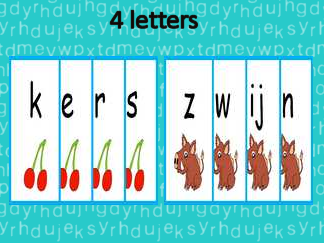 Woordmaken 4 letters