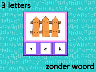 Woordmaken 2 - 3 letters [ zonder woord ]