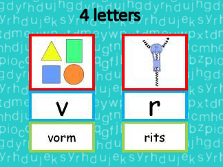 Woordmaken woorden 4 letters