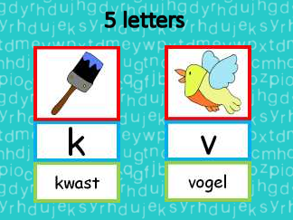 Woordmaken woorden 5 letters