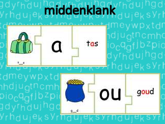 Woordmaken woorden middenklank