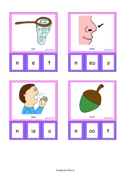 Woordmaken 2 - 3 letters [ met woord ] - Afbeelding 2