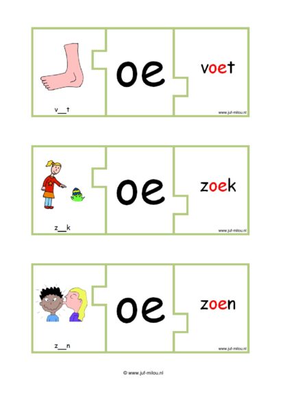 Woordmaken woorden middenklank - Afbeelding 3