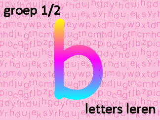 Letters leren - Letter b