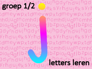 Letters leren - Letter j
