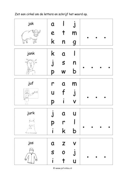 Letters leren - Letter j - Afbeelding 4