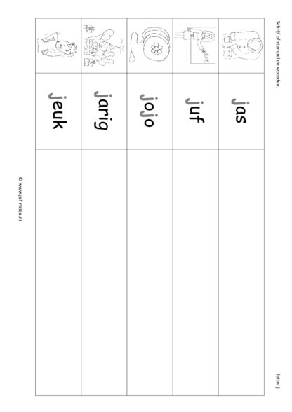 Letters leren - Letter j - Afbeelding 6
