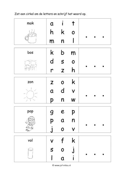 Letters leren - Letter o - Afbeelding 4