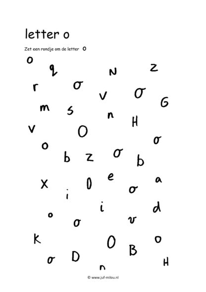 Letters leren - Letter o - Afbeelding 7
