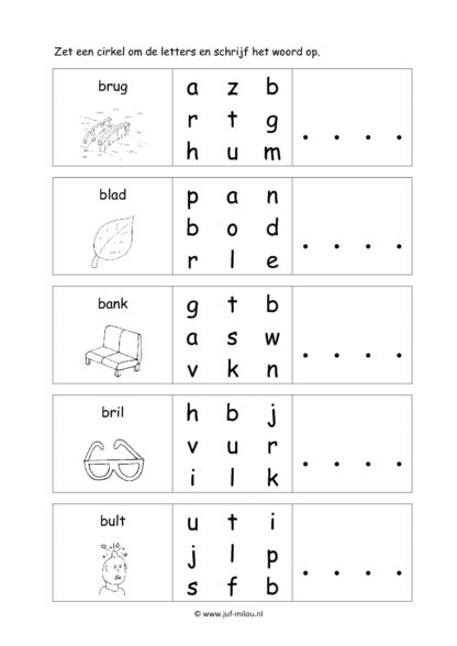 Letters leren - Letter b - Afbeelding 3