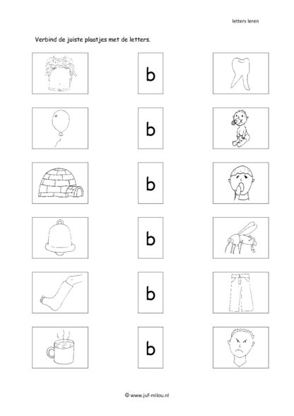 Letters leren - Letter b - Afbeelding 4