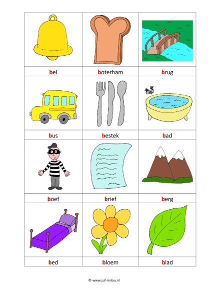 Letters leren - Letter b - Afbeelding 7