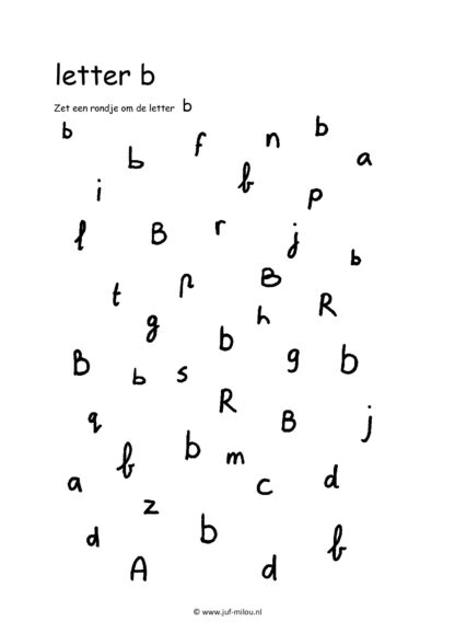 Letters leren - Letter b - Afbeelding 8